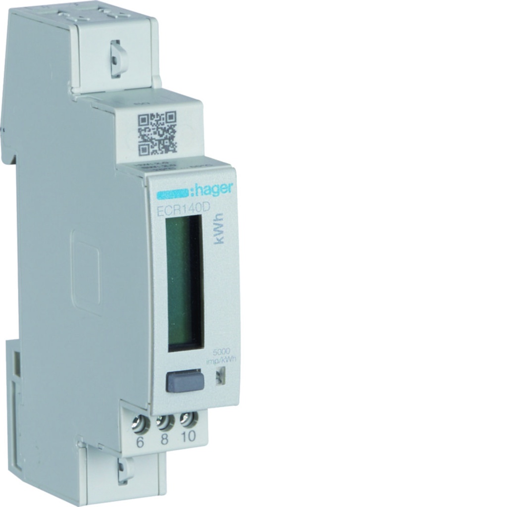 COMPTEUR MONOPHASE DIRECT 40A 1M MODBUSMID  *