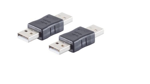 USB-A ADAPTER, USB-A PLUG, 2.0  *