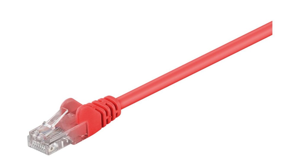 U/UTP CAT5E 3M RED PVC  *