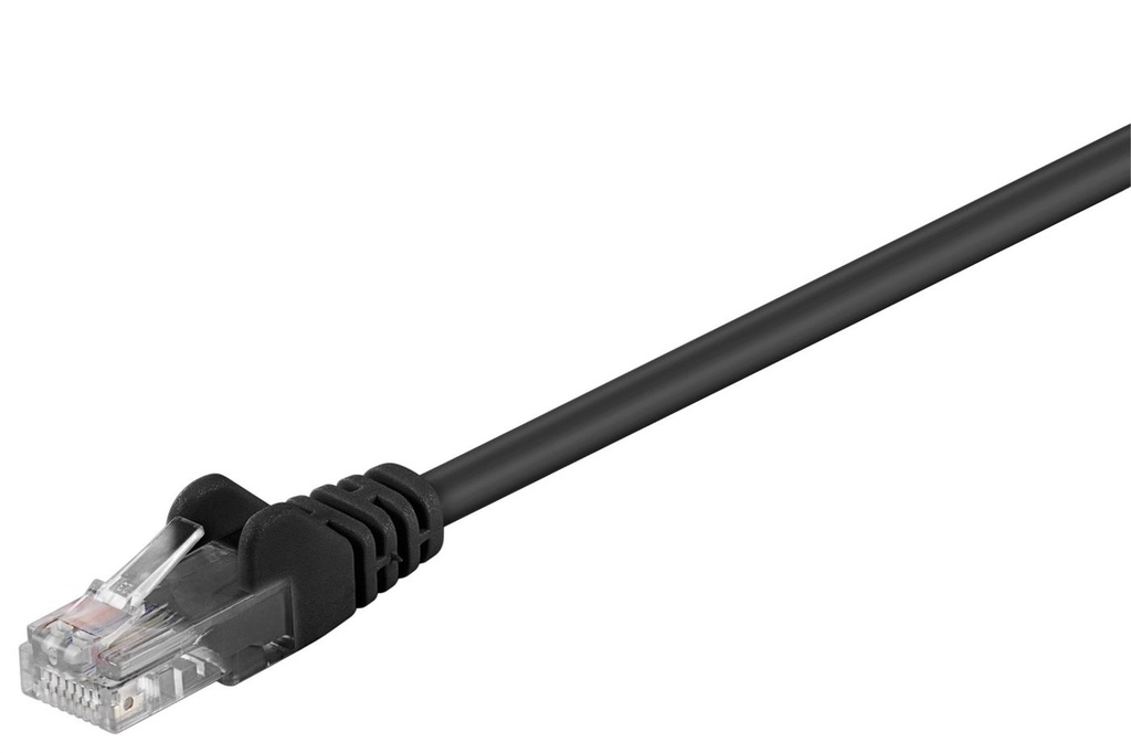 U/UTP CAT5E 3M BLACK PVC  *