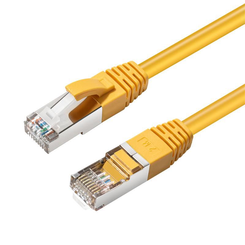CAT6A S/FTP 1M YELLOW LSZH  *