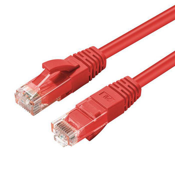 U/UTP CAT5E 2M RED PVC  *