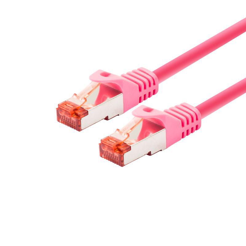 PATCH CABLE S/FTP PIMF 3M - CAT6 - MAGENTA  *