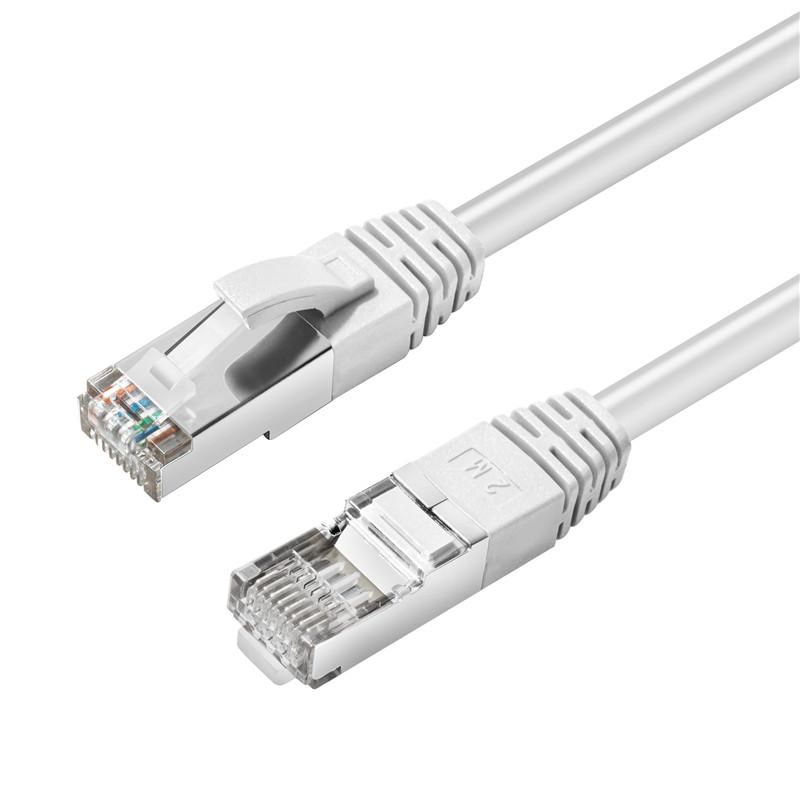 CAT6A S/FTP 5M WHITE LSZH  *