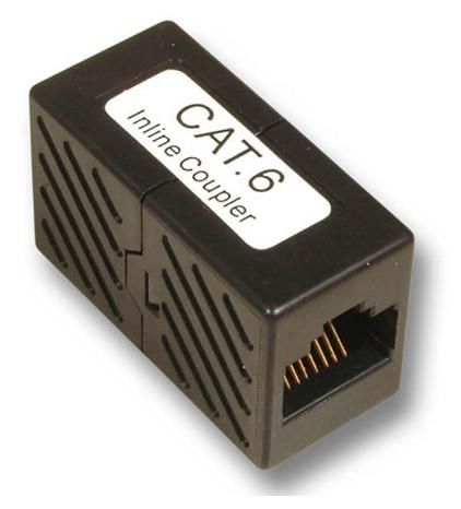 MODULAR ADAPTER RJ45-RJ45 CAT6  *