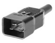IEC POWER ADAPTOR C20 PLUG