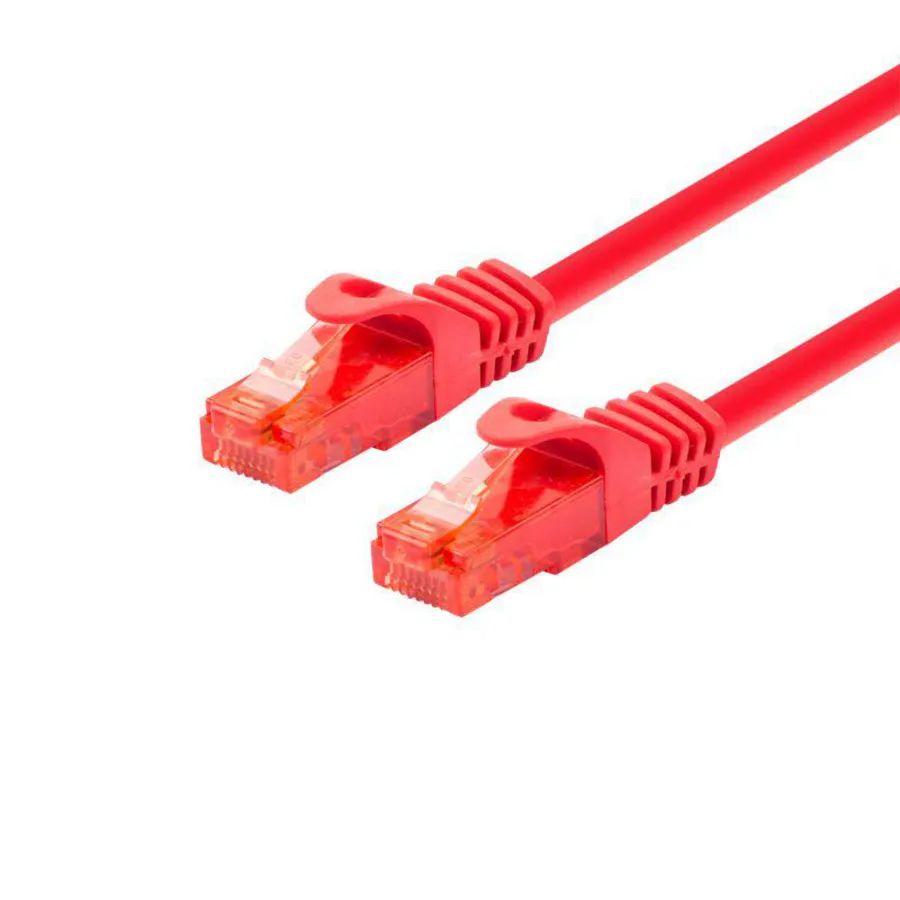 PATCH CABLE U/UTP CAT6 - 10M RED  *