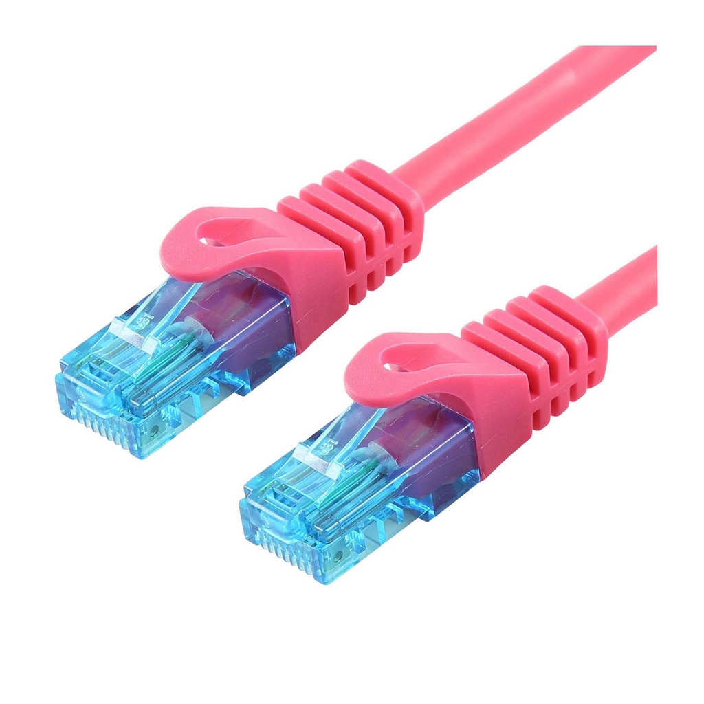 PATCH CABLE U/UTP 15M - CAT5E - MAGENTA  *
