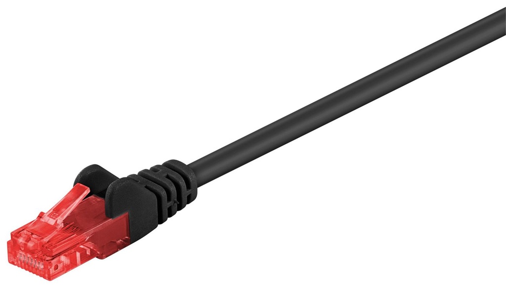 U/UTP CAT6 15M BLACK PVC  *