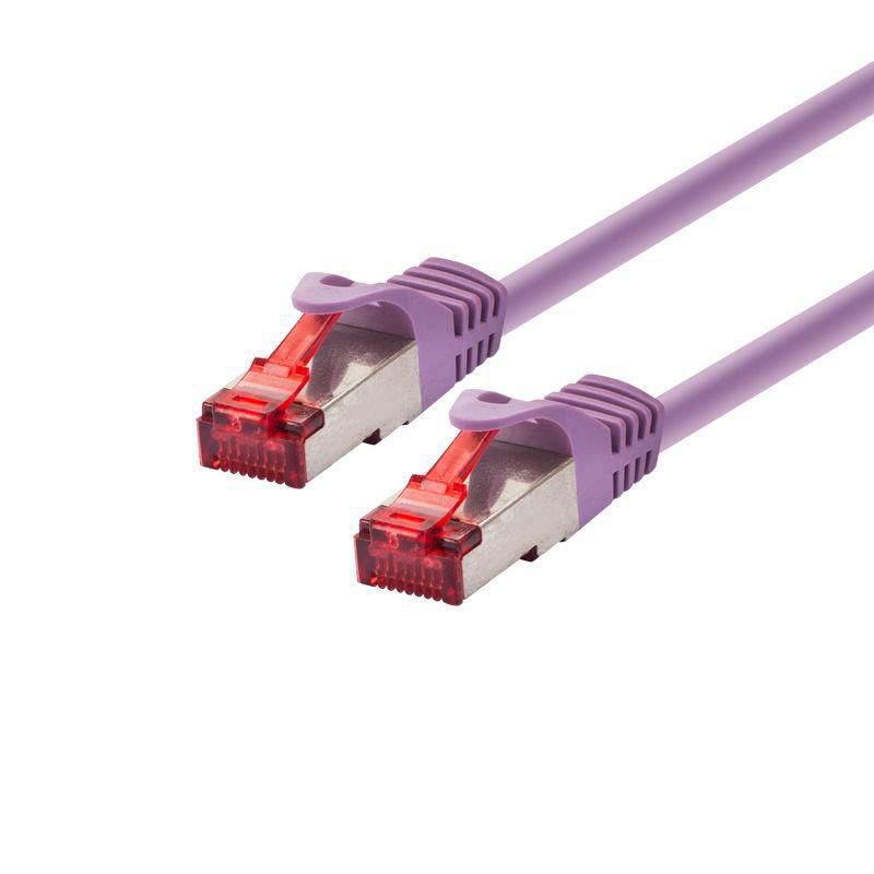PATCH CABLE S/FTP PIMF 10M - CAT6 - VIOLET  *