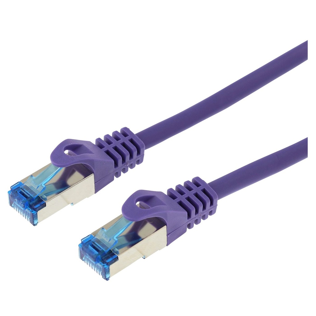 PATCH CABLE SF/UTP 15M - CAT5E - VIOLET  *