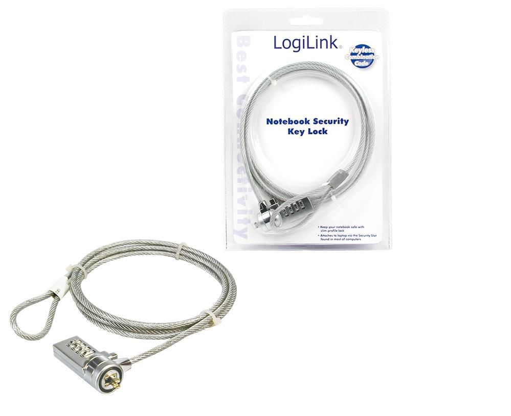 LOGILINK NOTEBOOK SECURITY LOCK WITH COMBINATION  *