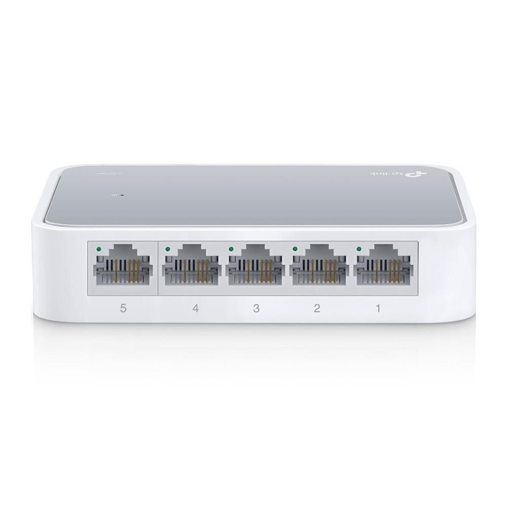 5 PORT 10/100 MINI SWITCH, PLA  *