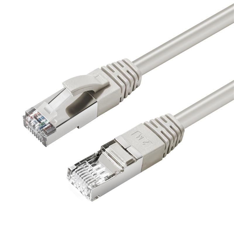 CAT6A S/FTP 10M GREY LSZH  *