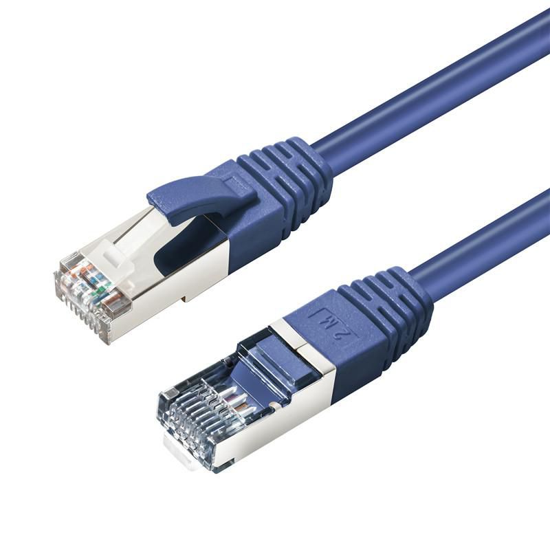 CAT6A S/FTP 10M BLUE LSZH  *