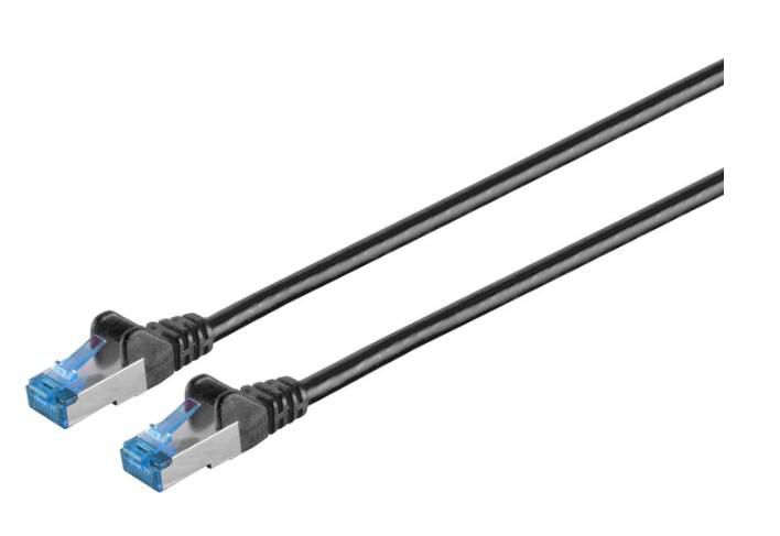 S/FTP CAT6 10M BLACK PVC  *