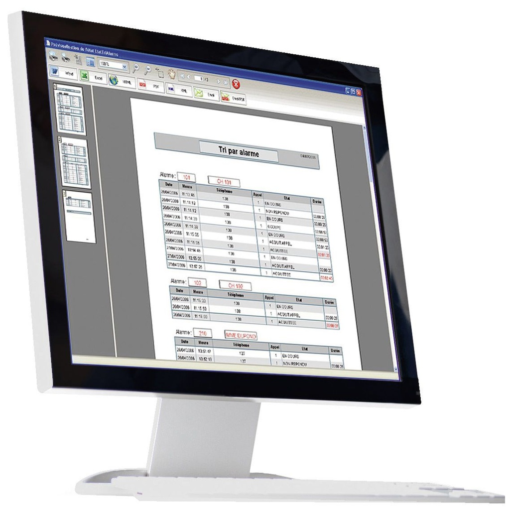 SOFTWARE VOOR TRACEERBAARHEID OP PC  *