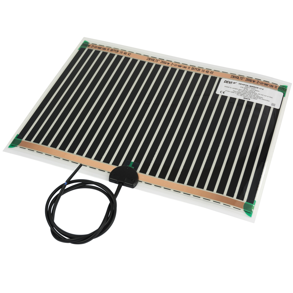 CHAUF.PAR LE SOL DEVIFOIL MIRROR 17,5W 6  *