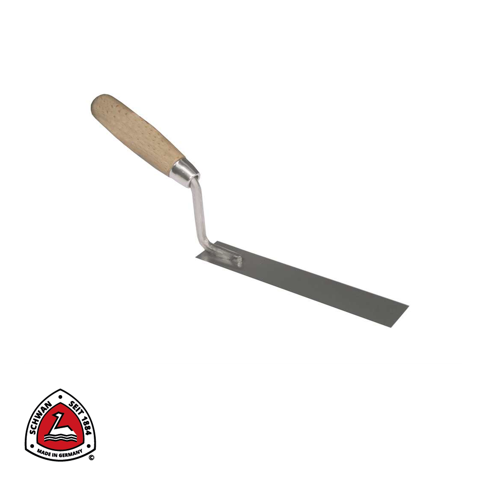 SPATULE DE PLÂTRIER INOX MODÈLE LONG ET   *