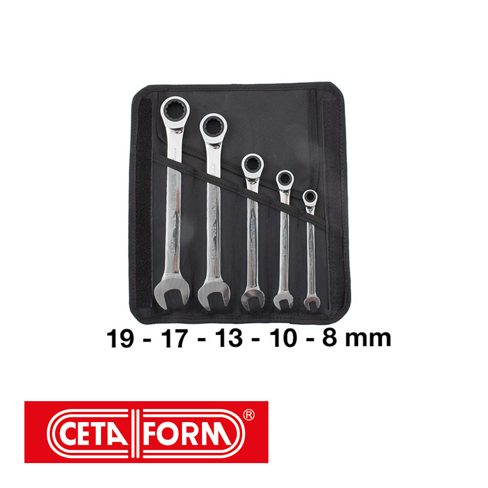 SET DE CLÉS MIXTE RACAGNAC 5 PCS  *