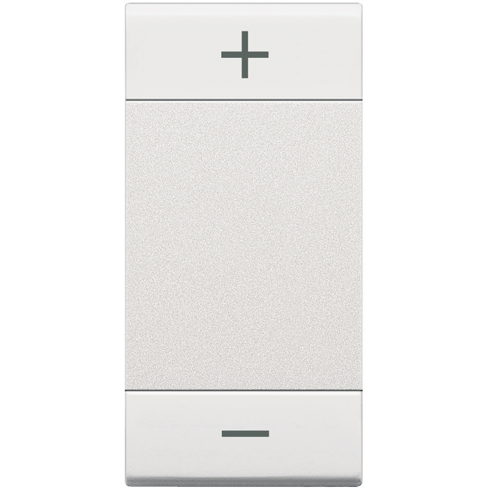 LL - TOETS DIMMER WIT 1 MOD.  *