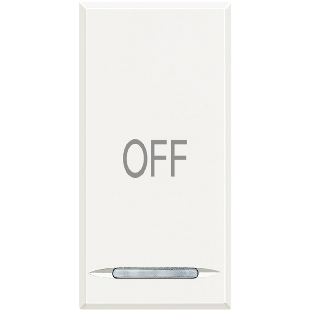 MH - TOETS AXOLUTE OFF/ LICHT AXOLUTE WIT - 1 MODULE  *