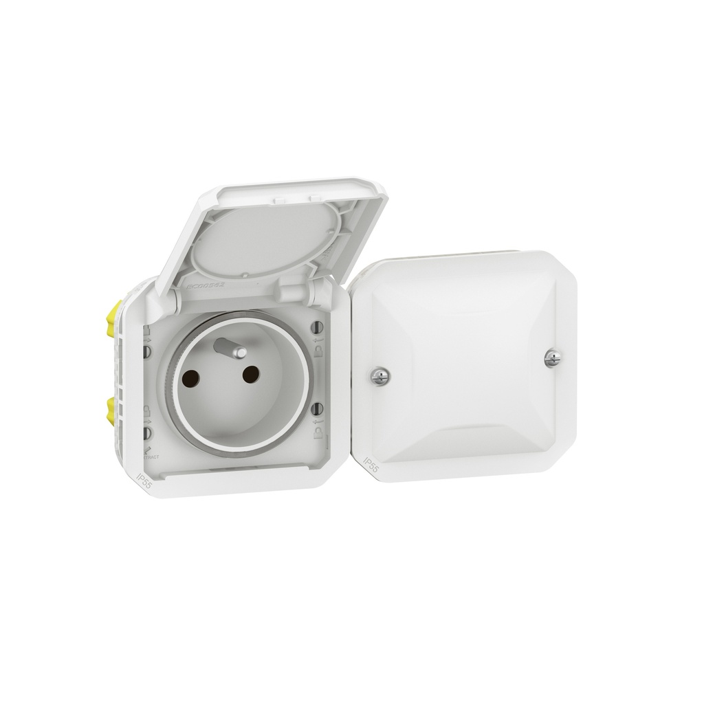 PLEXO WITH NETATMO PRISE 2P+T HORIZONTAL  *
