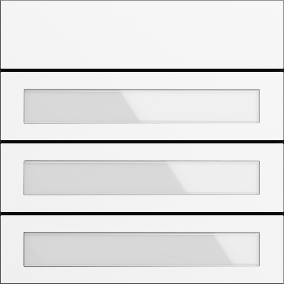 MODULE TOUCHE D'APPEL TRIPLE SYSTEM 106BLANC TRAFIC  *