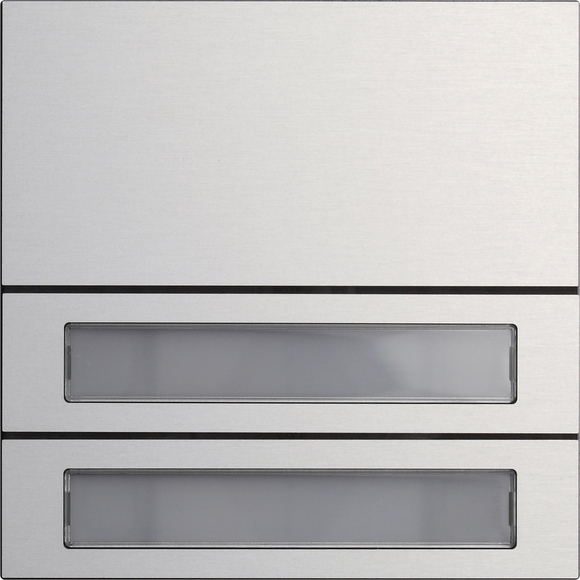 MODULE TOUCHE D'APPEL DOUBLE SYSTEM 106ALUMINIUM  *