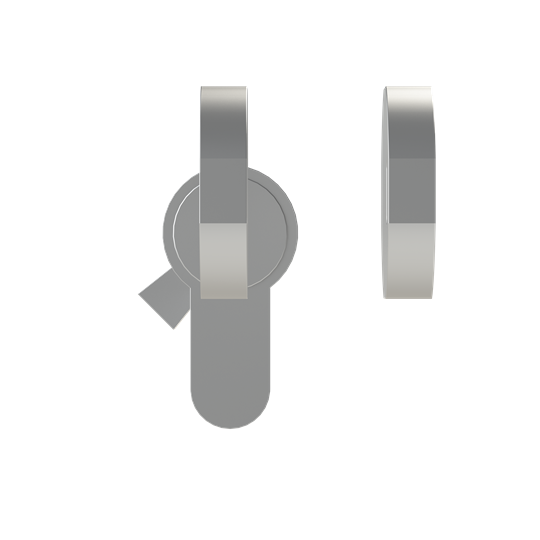 SERRURE SEMI-CYLIND V2432-E 2 CLES  *
