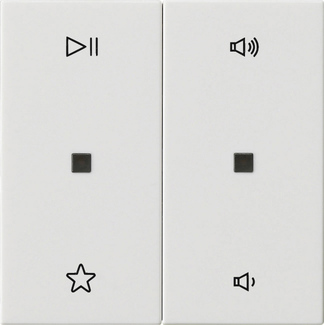 BASC.2X COM.AUDIO SYSTEM 55 BLANC  *