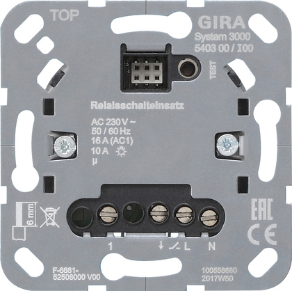 S3000 MOD.DE COMMUTATION Á RELAIS MODULE  *