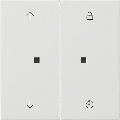 MODULE COMMANDE S3000 MEMOIRE GIRA F100BLANC  *