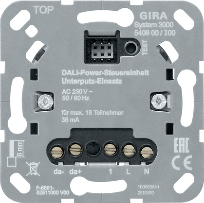 S3000 U. DE COM. ALIM. DALI MOD. ENCAST.MODULE  *