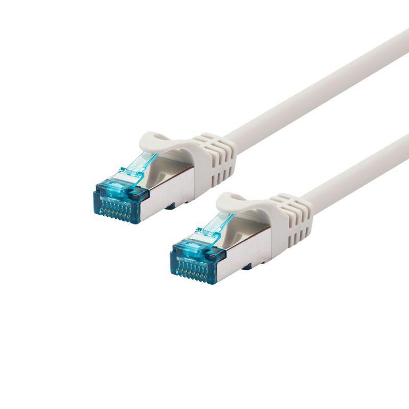 PATCH CABLE SF/UTP 1M - CAT5E - IVORY  *