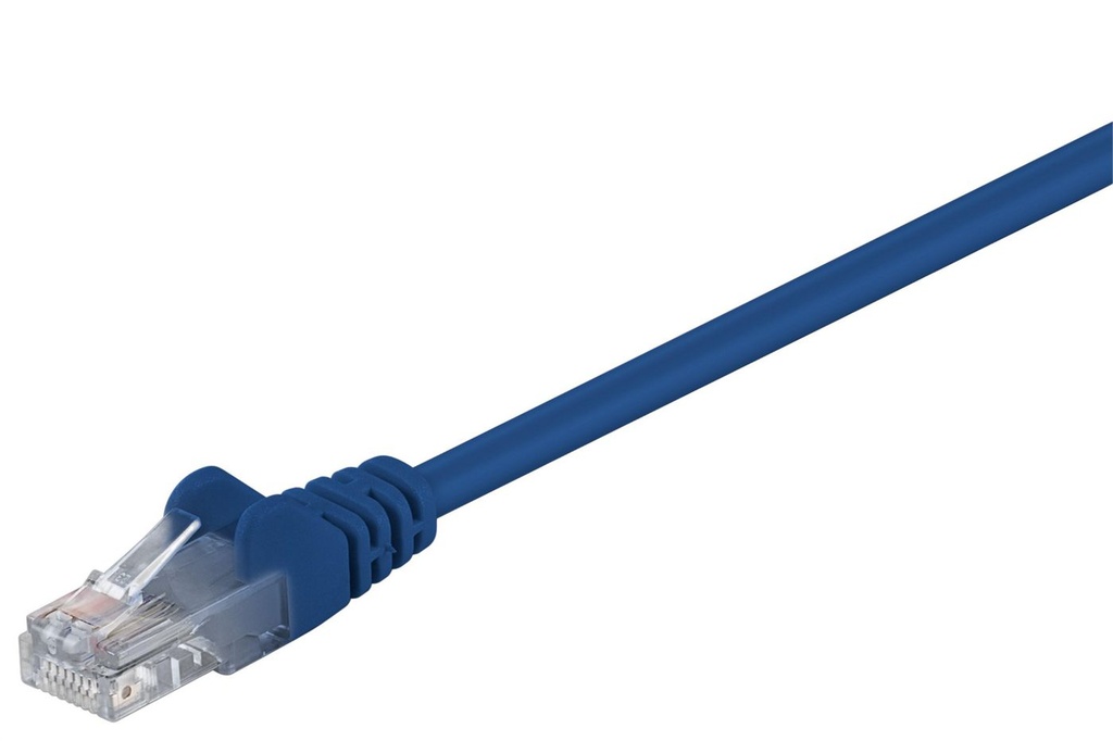 U/UTP CAT5E 1M BLUE PVC  *