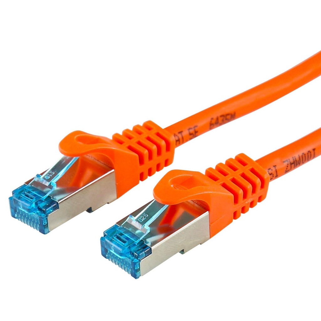 PATCH CABLE SF/UTP 1 5M - CAT5E - ORANGE  *