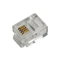 MODULAR PLUG FOR FLAT CABLES,  *
