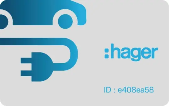 Set van 3 RFID-sleutelhangers