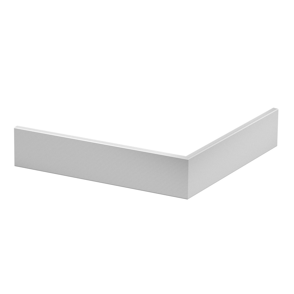 RAPID 80 COUVERCLE COUDE EXT.LISSE PVC G  *