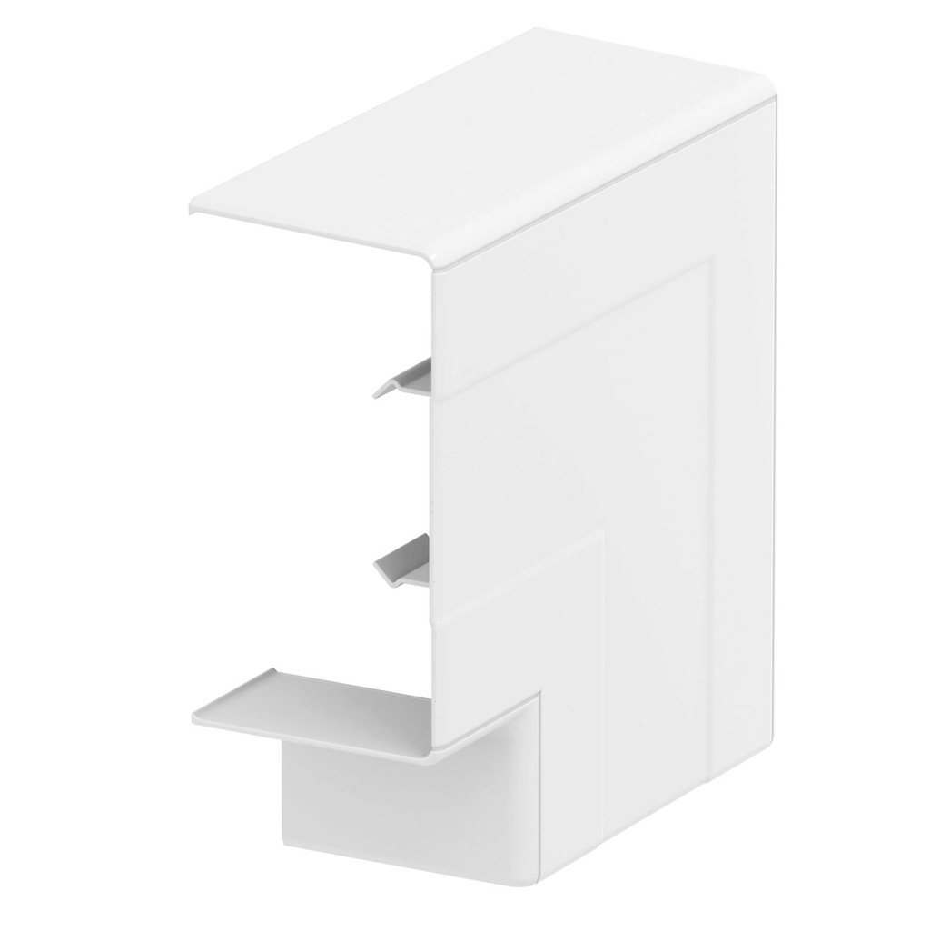 RAPID45/53X100-1 PC/ABS BLANC ANGLE PLAT  *