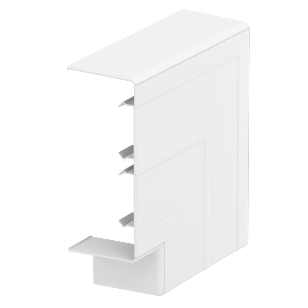 RAPID45/53X130-2 PC/ABS BLANC ANGLE PLAT  *