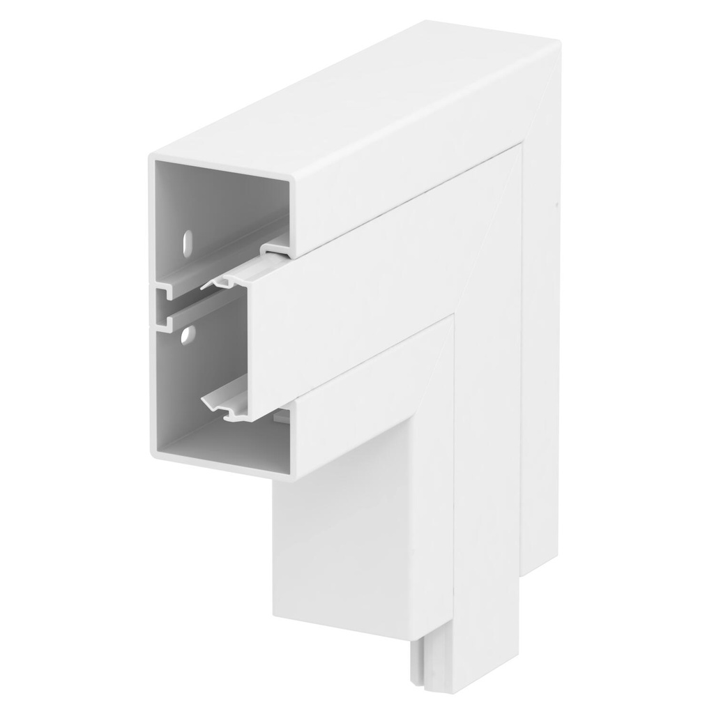 RAPID45/53X100-1 PC/ABS BLANC ANGLE PLAT  *