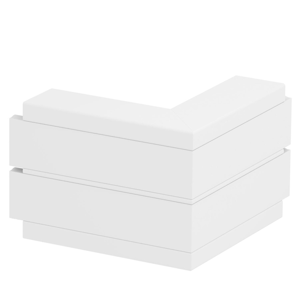 RAPID45/53X130-2 PC/ABS BLANC ANGLE EXT.  *