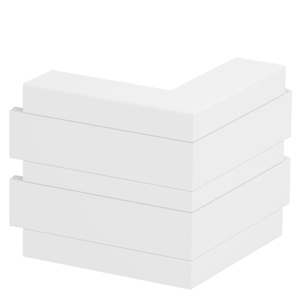 RAPID45/53X165-2 PC/ABS BLANC ANGLE EXT.  *