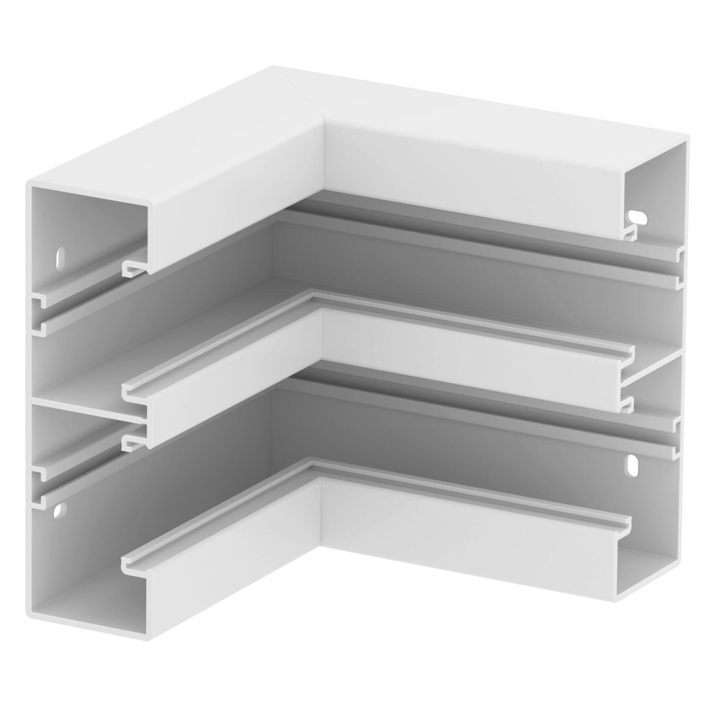 RAPID45/53X165-2 PC/ABS BLANC ANGLE INT.  *