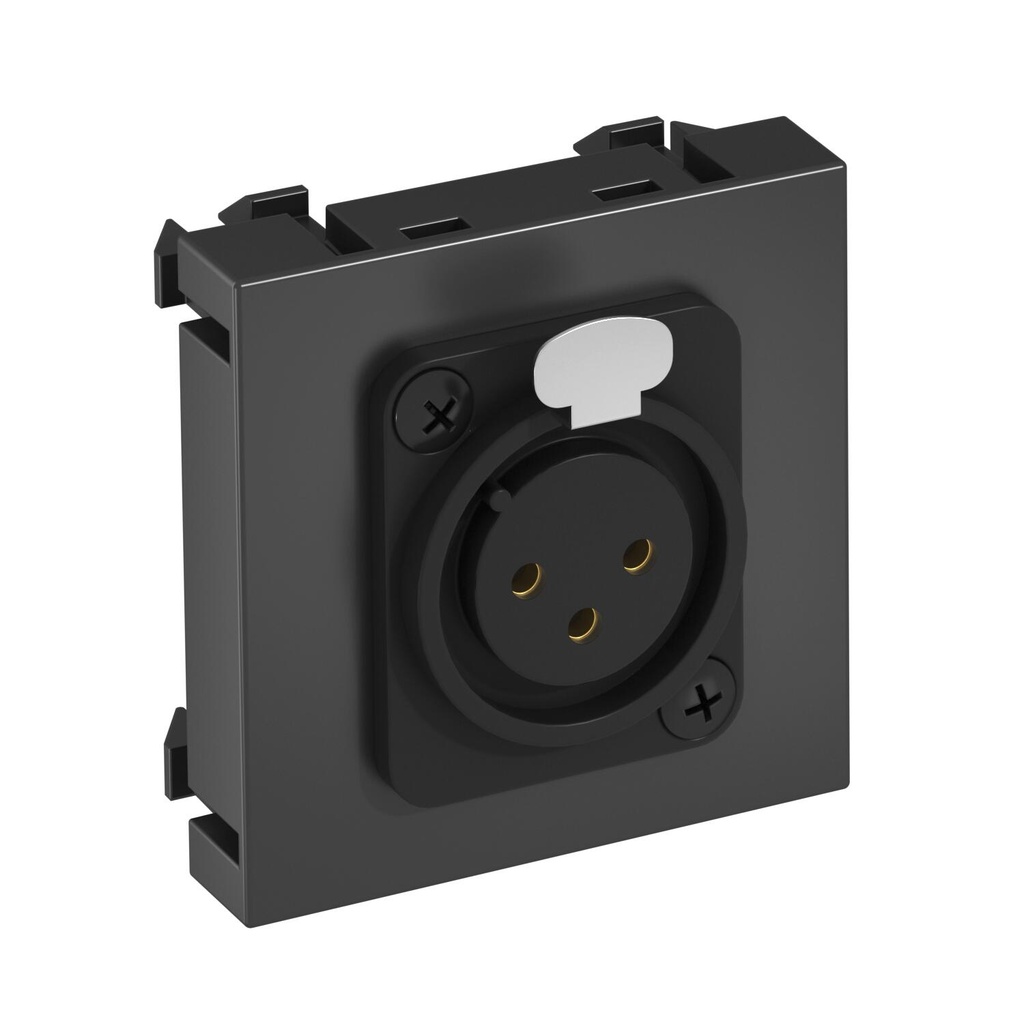 PRISE MULTIMEDIA, XLR 3POINTS PRISE AVEC  *