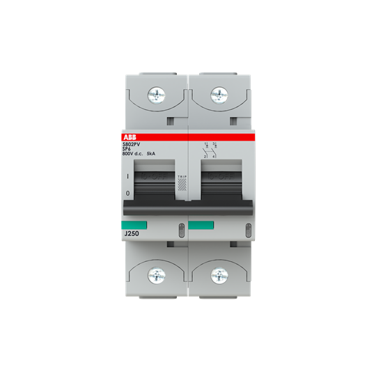 S802PV-SP6 HIGH PERFORMANCE MCB  *