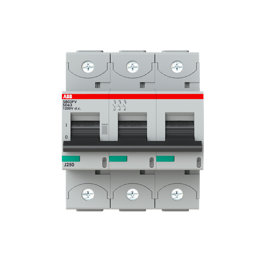S803PV-SD63 HIGH PERFORMANCE MCB  *