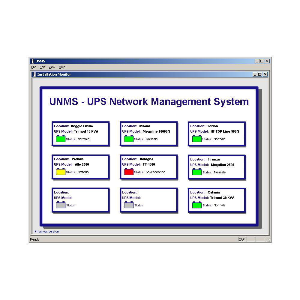 LICENCE UNMS POUR 150 UPS  *